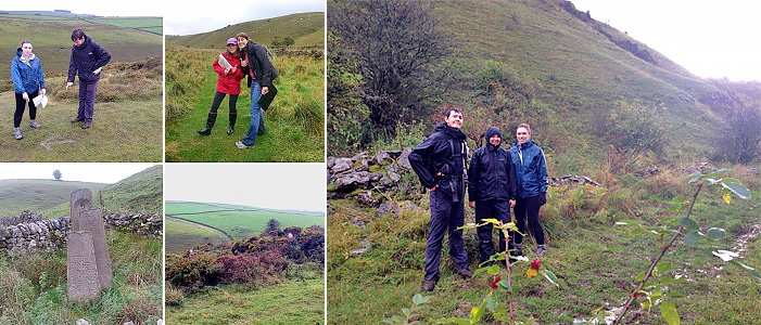 A very wet day in the Peak District